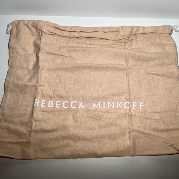 Rebecca Minkoff Denim Chevron Quilted Small Love Crossbody Bag - Picture 5 of 5